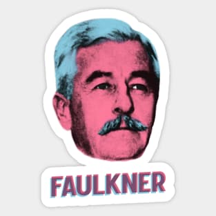 faulkner Sticker